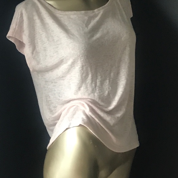 NWT Victoria’s Secret Loose Fit Lounge Yoga Sleep Tee Soft Feel Light Pink XS - Picture 9 of 9